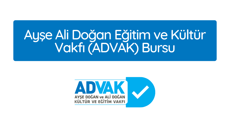 ADVAK Bursu 2025-2026
